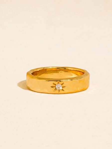 Naia Celestial Star Band Ring