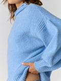 Beaumont Tunic in Powder Blue Melange