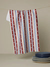 Blue Skies Stripes Tea Towel
