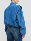 Past The Point Jacket in Denim