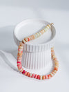 Lemon Coral Candy Necklace