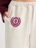 The Brushed Fleece Sweatpant in Oatmeal