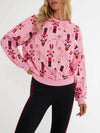 Devyn Oversized Sweatshirt in Pirouette Pink