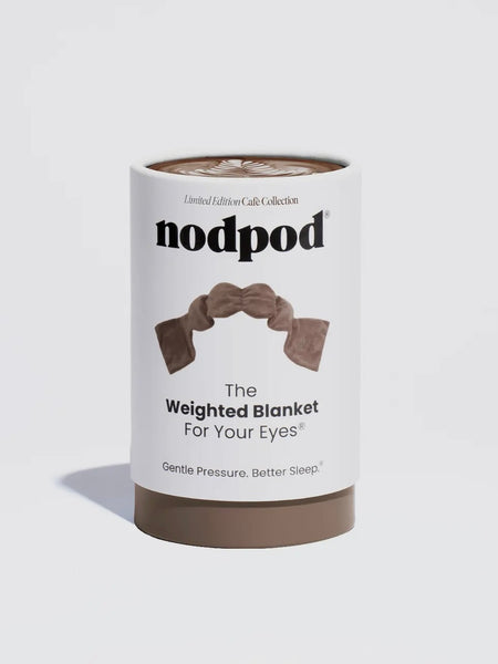 Weighted Sleep Mask in Mocha