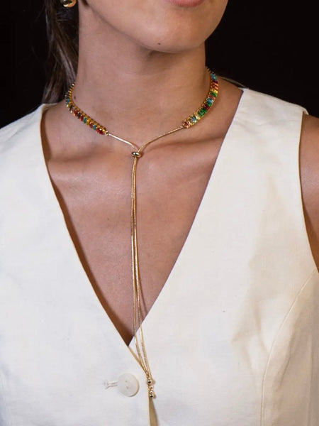 Rainbow Gemstone Bracelet