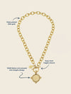 Coin Toggle Necklace