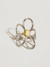 Isolde Two Tone Floral Ring