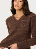 Dasia Sweater in Brown