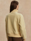 Jaylin Half Zip Fleece in Reed Yellow