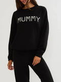 Devyn Oversized Sweatshirt in Midnight Mummy