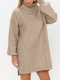 Chester Sweater Dress in Oatmeal Knit