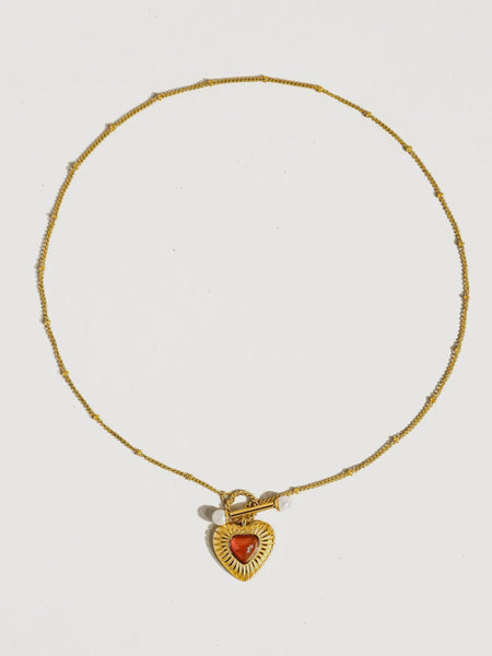 Havana Vintage Heart Necklace