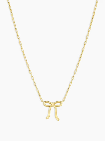 Put A Bow On It Necklace