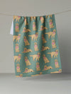 Golden Days Tea Towel in Sage