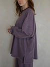 Dani Top in Lavender Stripe