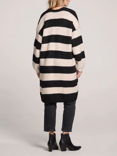 Emersyn Sweater in Sand Stripe