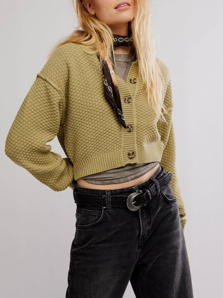 Holiday Whobie Whatty Sweater in Cream