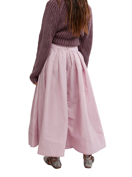 Emilia Full Skirt in Plum Blossom