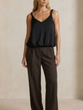 Get It Twisted Top in Black