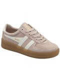 Grandslam Suede Sneakers in Rose & Off White