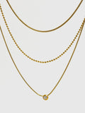 Paulette CZ Chain Necklace