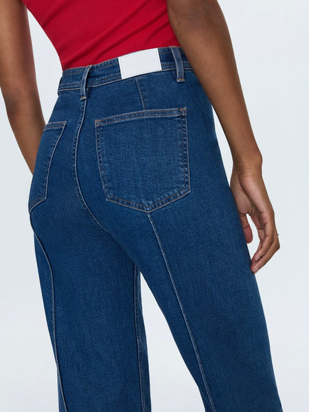 Penny Pintuck Ankle Jean in Country Club