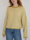 Piper Cardigan in Dijon Stripe