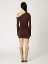 Arwen Dress in Chocolate