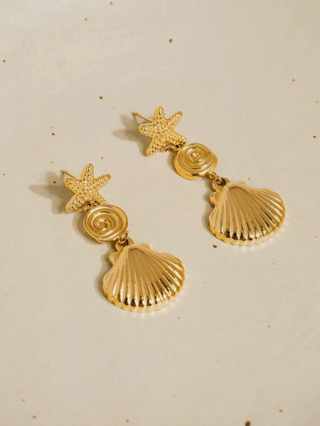 Zoey Shimmer Hoops