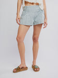 Luna Railroad Short in Horizon Stripe