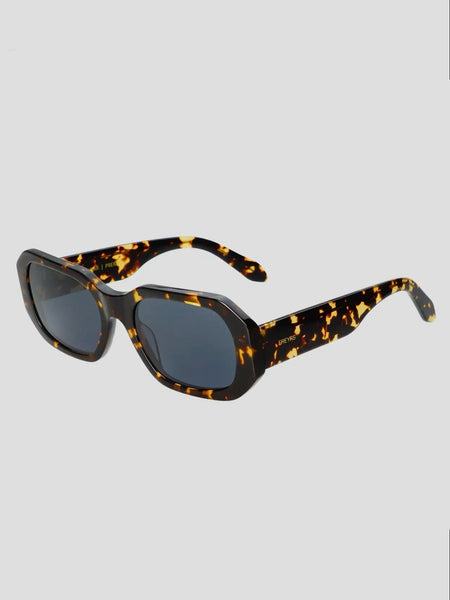 Billie Sunglasses in Tortoise & Gold Mirror