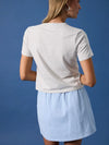 America's Bestie Tee in Melange