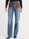 Soft Tech Good True Straight Jeans in Crest