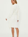 Rinna Robe in Cream Cable