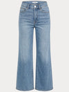 Good Waist Palazzo Ankle Jeans in Cedarwick