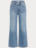 Good Waist Palazzo Ankle Jeans in Cedarwick