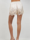 Lace It Out For Me Shorts in Champagne