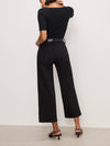 Good Waist Palazzo Crop in Black