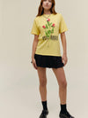Guns N Roses Use Your Illusion Roses Weekend Tee in Yellow Bloom