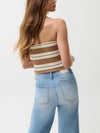 Beverly Tube Top in Desert Egret