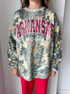 Arkansas Camo Sweatshirt in Red