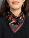 Vintage Mushroom Silk Bandana
