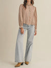 Stripes Are A Neutral Button Up in Pecan