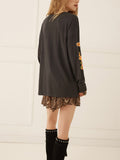 Pajarito Long Sleeve Tee in Charcoal