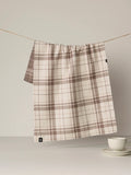 Oat Plaid Luxe Kitchen Towel