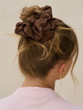 Black & Chocolate Oversized Scrunchies