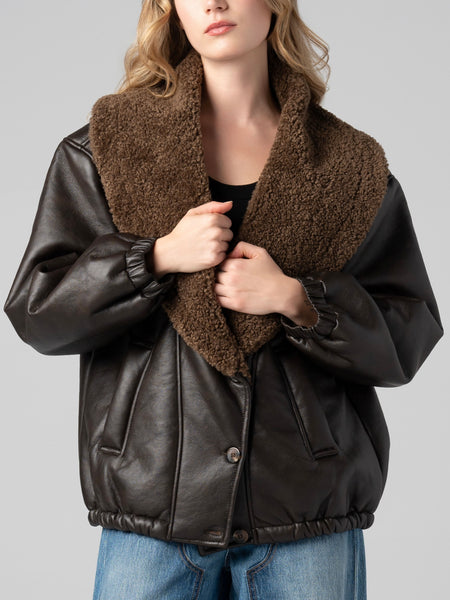 Icon Status Jacket in Dark Brown