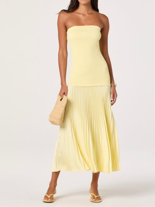 Selune Dress in Yellow