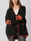 Pumpkin Patch Cardi in Black