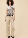Sun Records X Elvis In Concert Vintage Tee in Dirty White
